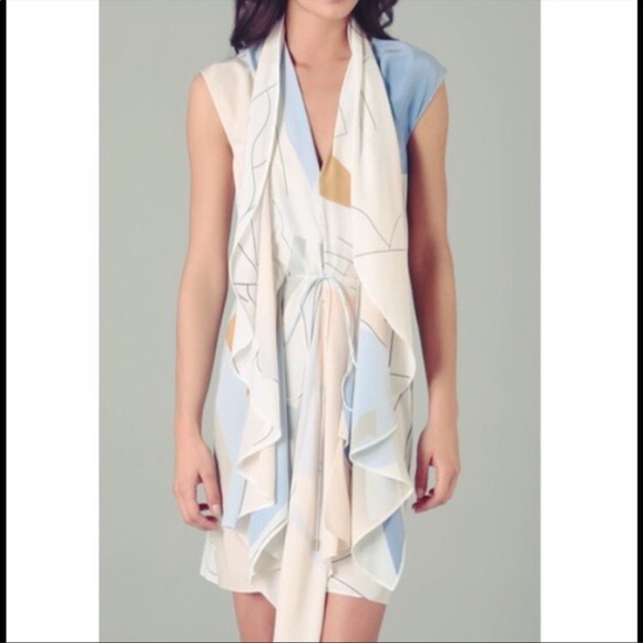 Diane Von Furstenberg DVF Silk Damiana Dress - Picture 2 of 6